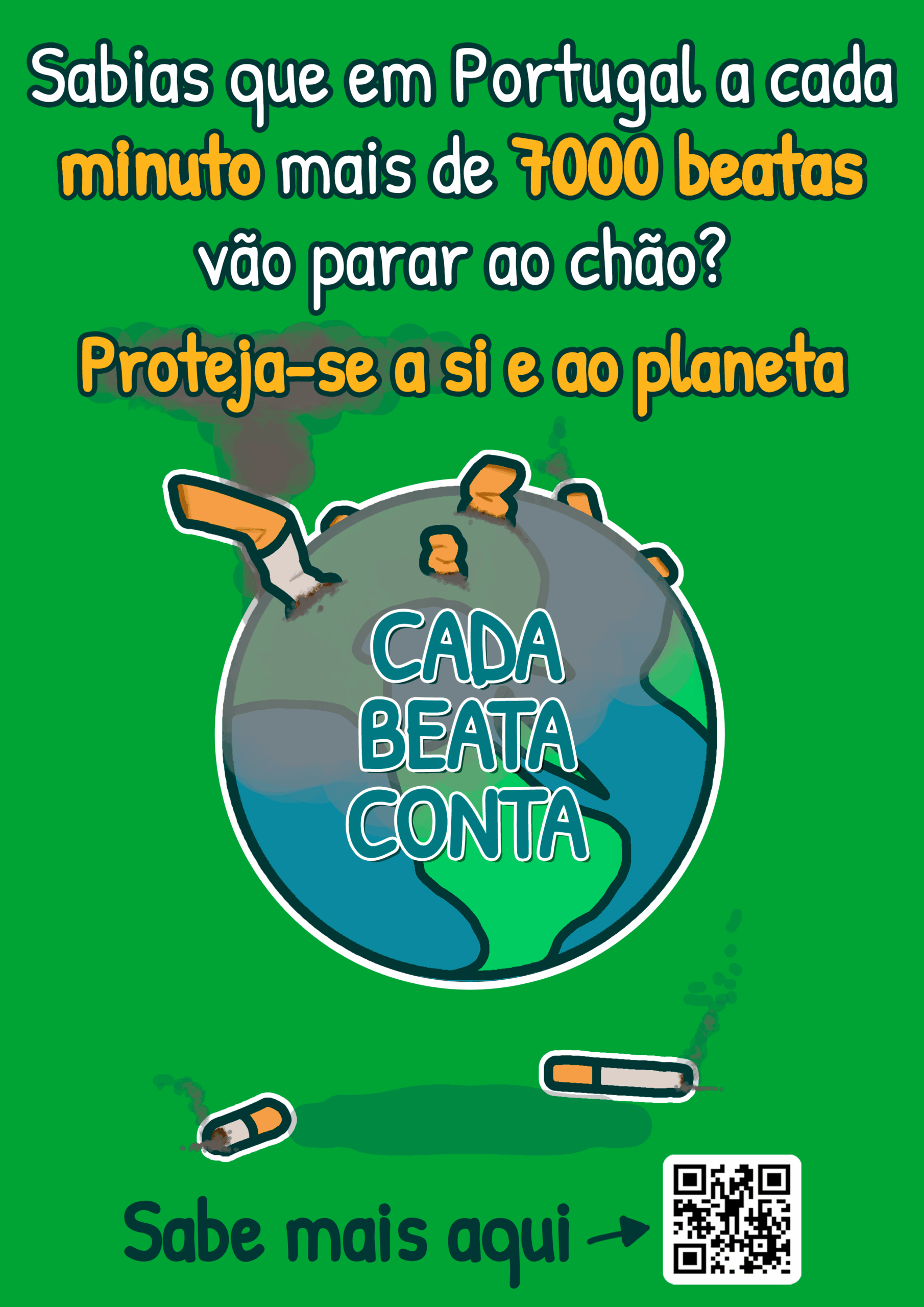 Cartaz Cada Beata Conta